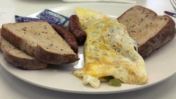 Breakfast, Columbus, IN, Jills Diner, Western Omelette